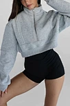 ladies crop sweatshirt
